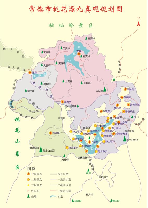 常德市西南34公里处,与沅江相依,与桃花观,高举阁为邻,属桃花源旅游