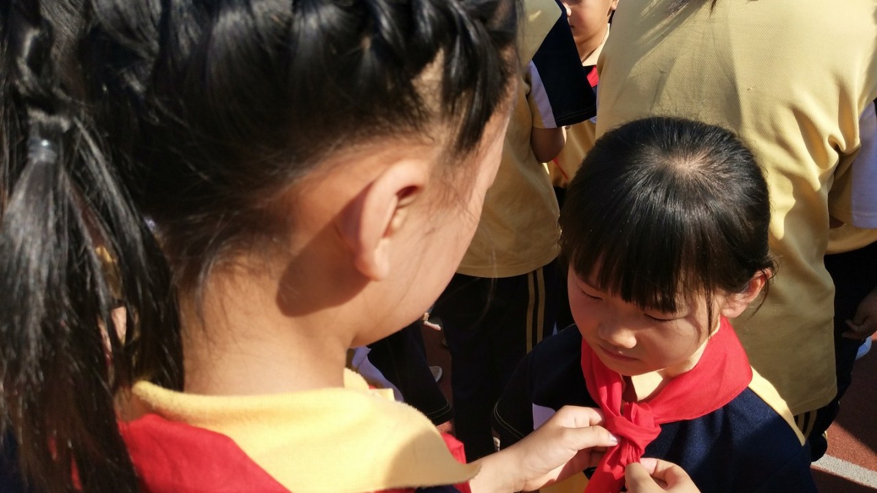相公街道劉團(tuán)小學(xué)舉行慶六一少先隊(duì)入隊(duì)儀式暨文藝匯演