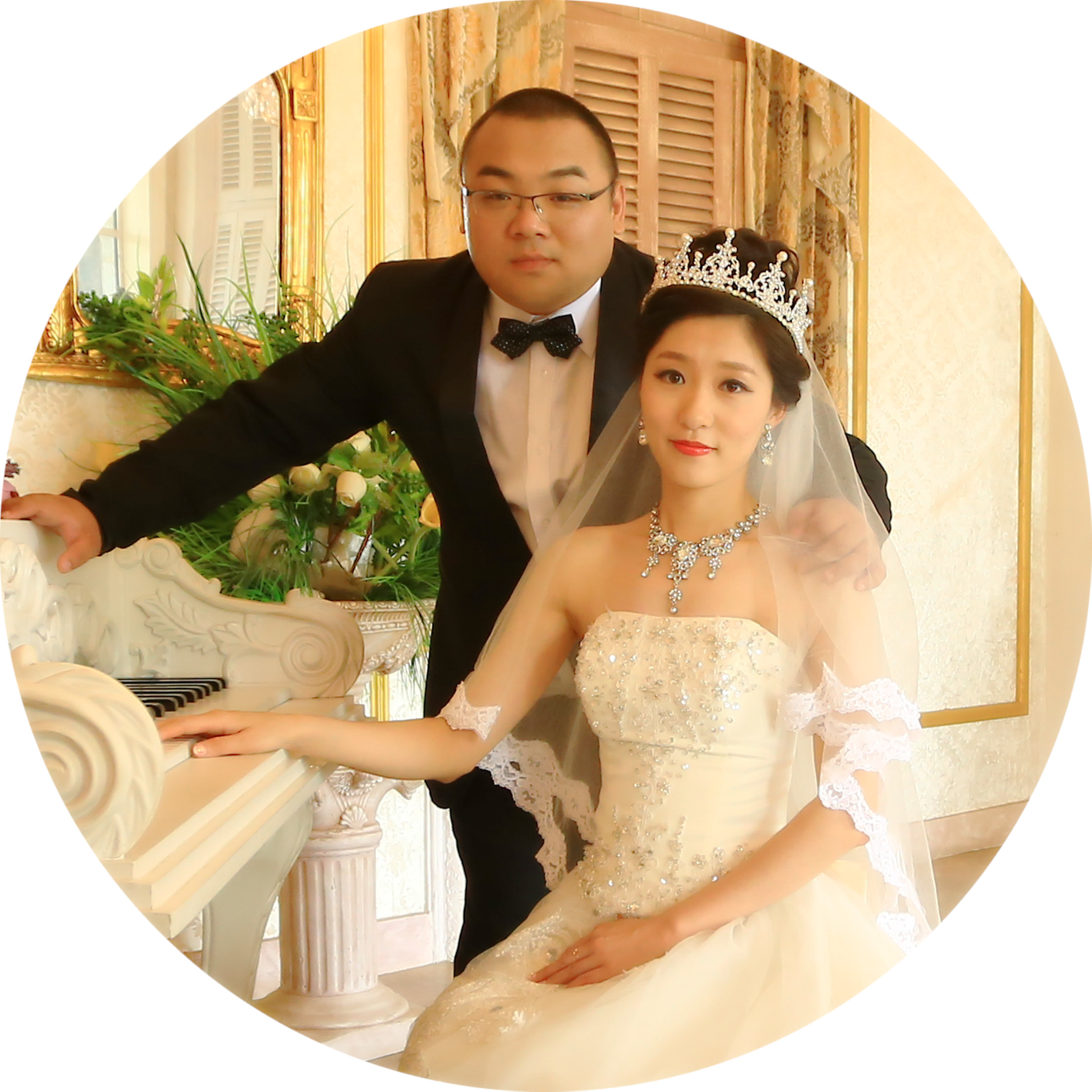 王一&季倩的婚礼邀请函李季&罗茜茜婚礼诚挚邀请金