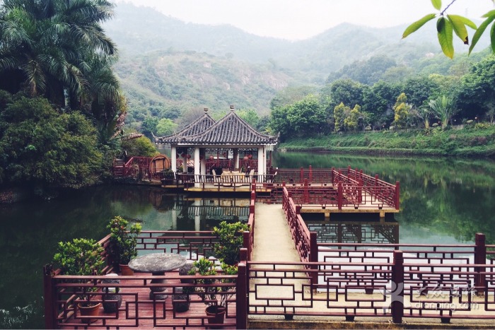 { 广东深圳山水农庄 }