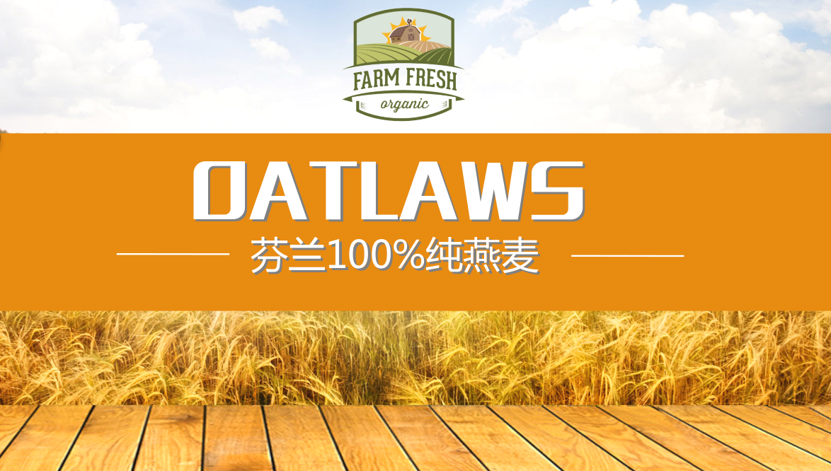 芬兰OATLAWS 麦片，年轻就出发！