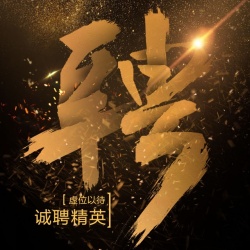 招聘、黑金招聘模板、商务招聘、最新招聘、校园招聘、企业招聘、