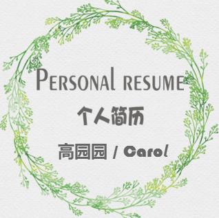 高园园个人简历