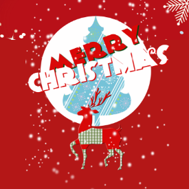 2018百官基督教会庆祝圣诞邀请函