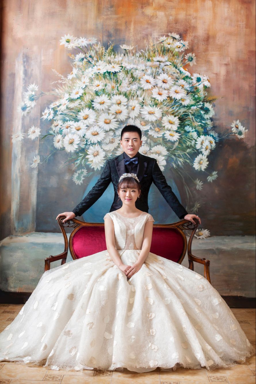 高建强@王亚楠华丽唯美婚礼邀请函请柬