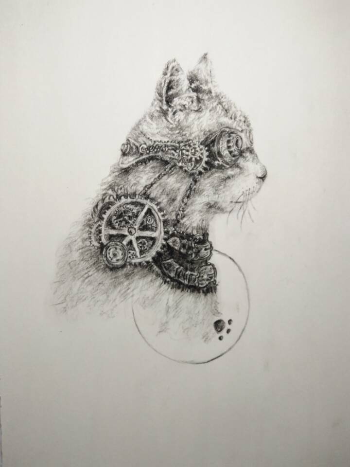 手绘社2016跨年画展#线上宣传