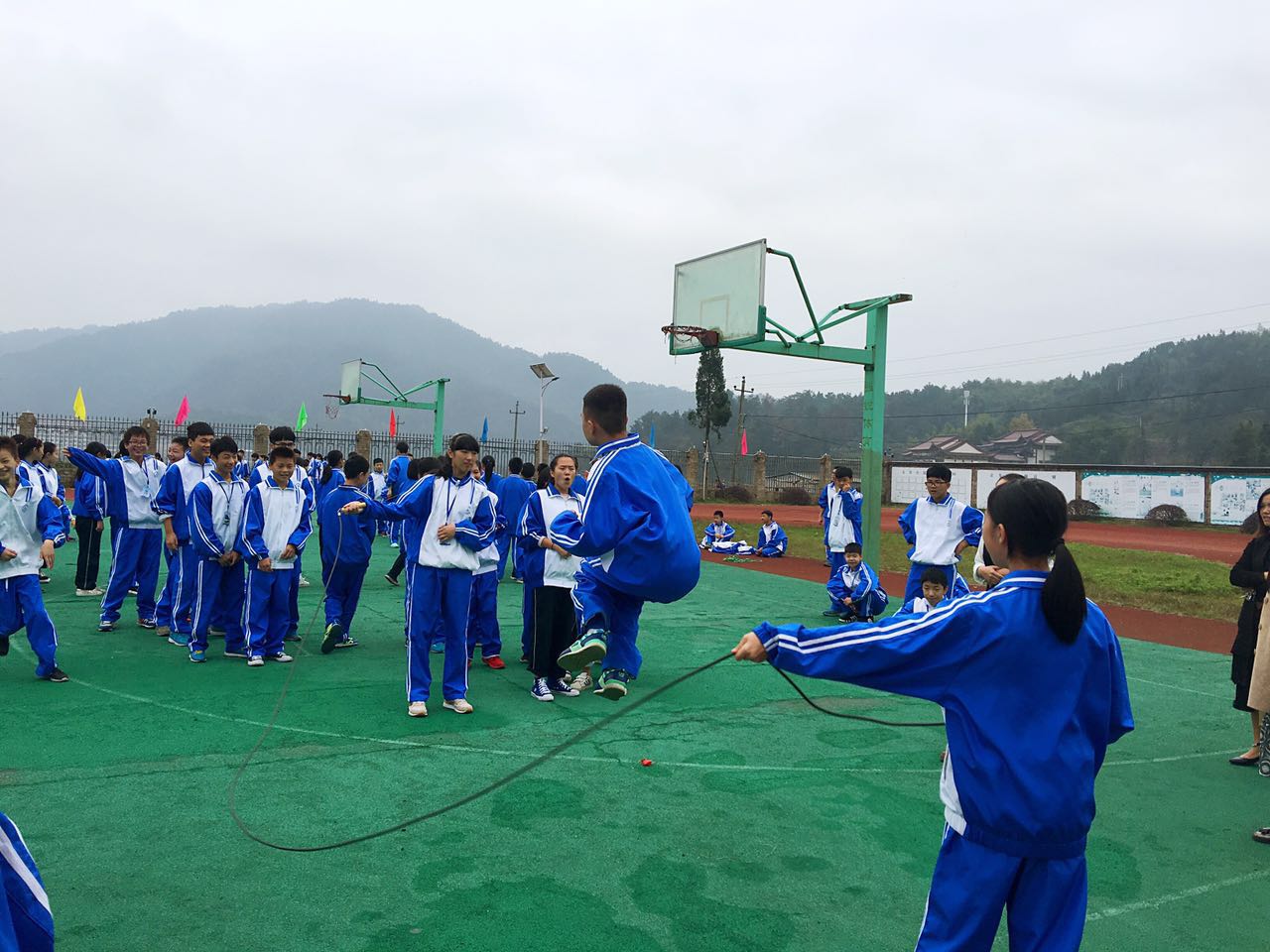 瑞安市湖岭镇中2016秋季田径运动会