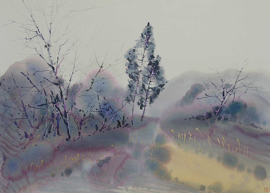 【邀请函】青盼·青盼——王涌水彩作品展