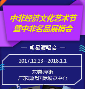 中非经济文化艺术节 暨 中非名品展销会