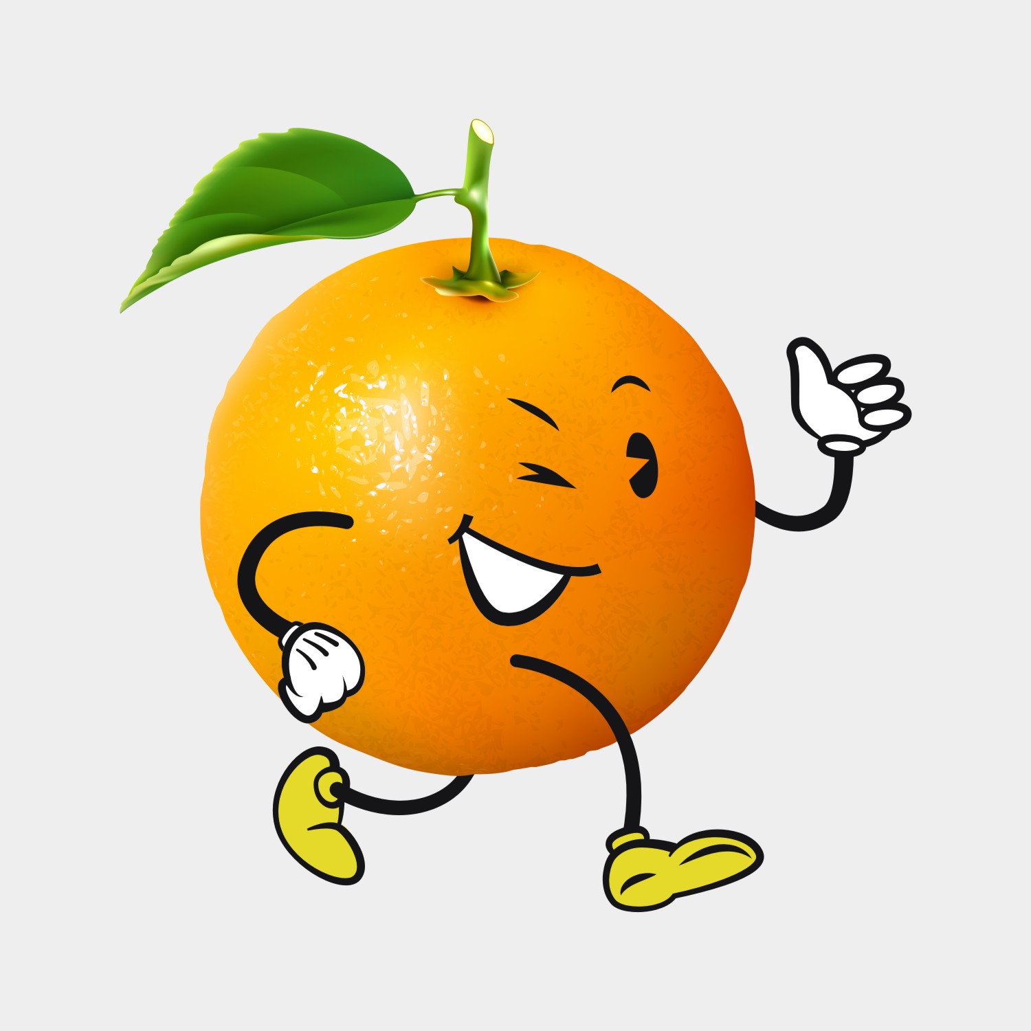 橙子微信头像水果图片